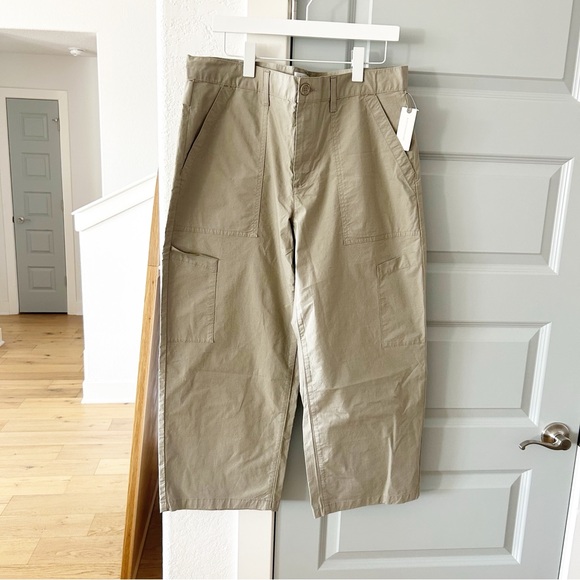 NWT Agolde Daria Cargo Utility Pants Drab Anthropologie - Picture 5 of 11